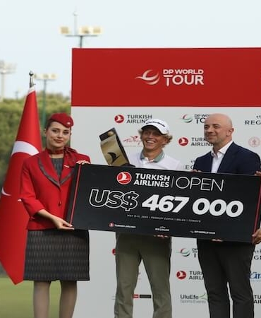 Belek’te Zafer Martin Couvra’nın