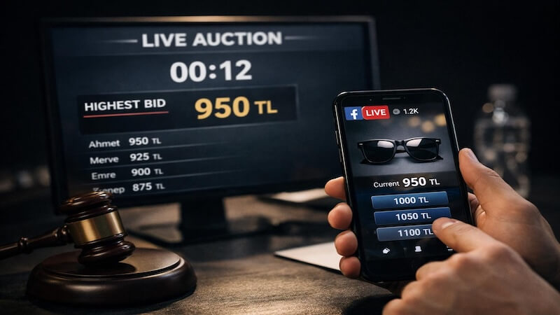 Canlı Yayında Mezat Dönemi: Tomov Mezat ve Gözlüğüm Sende’den Dijital Satış Modeli