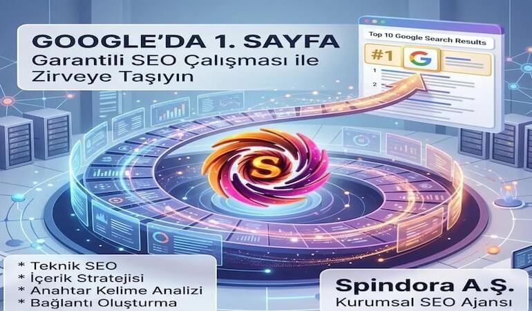 Spindora A.Ş ile Sağlık ve Nakliye Sektörlerinde SEO Çalışması
