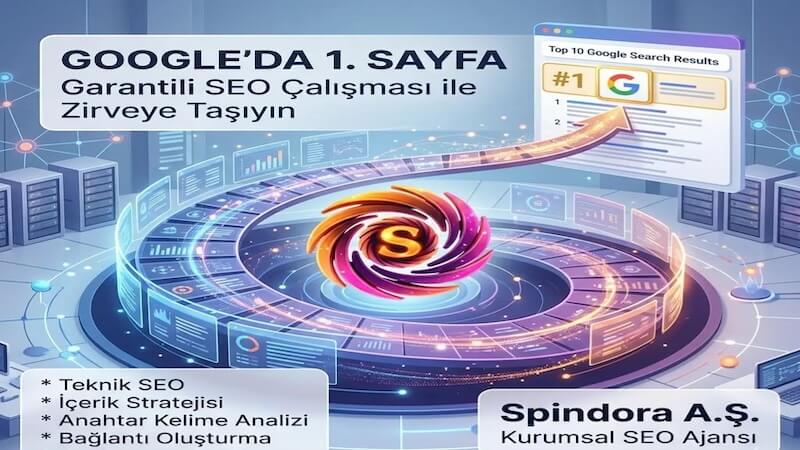 Spindora A.Ş ile Sağlık ve Nakliye Sektörlerinde SEO Çalışması