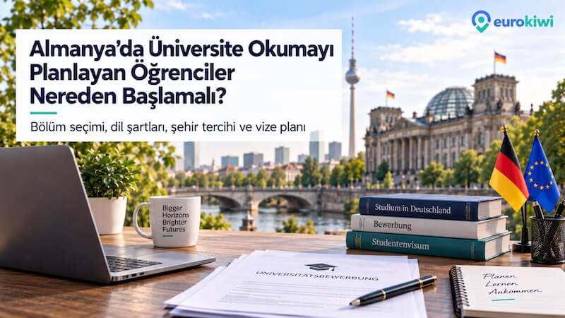 Almanya’da Üniversite Okumayı Planlayan Öğrenciler Nereden Başlamalı?