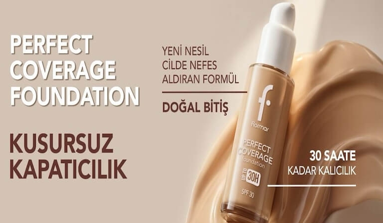 Kusursuz Ten Makyajının Sırrı Yenilendi: Perfect Coverage Foundation Yenilenen Formülüyle 30 Saate Kadar Kalıcı!
